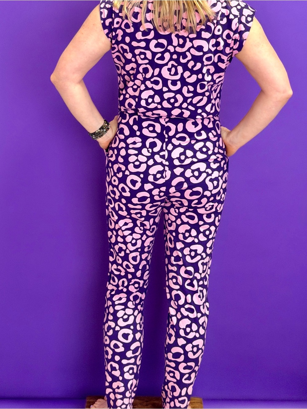 Nooworks "Magic Suit" Cheetah Spot Print
Jumpsuit Size Small - Picture 2 of 8
